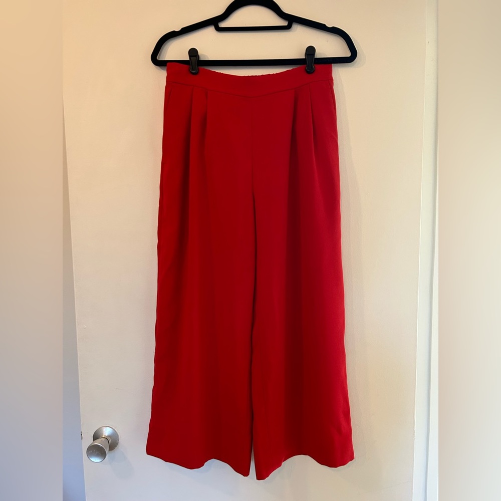 JCREW Red Trouser Pants